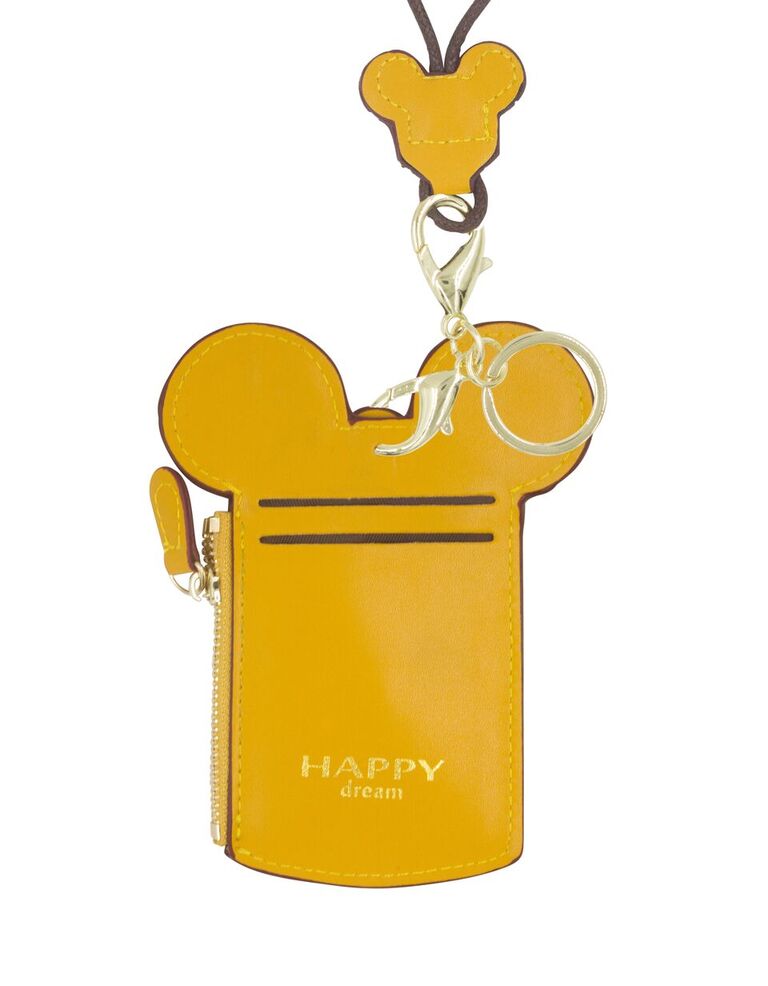 Theme Park Ticket Holder and ID Card Necklace - Assorted Colors