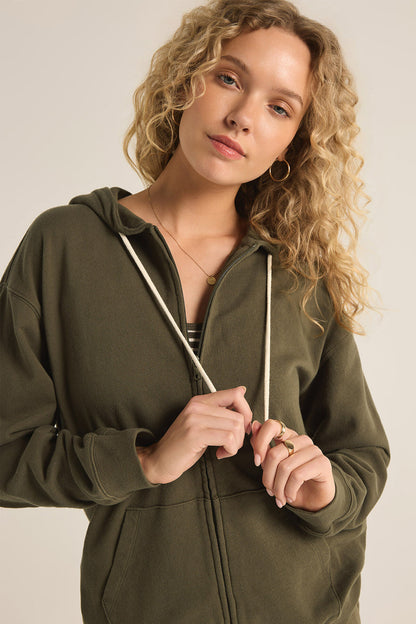 Academy Zip Up Hoodie