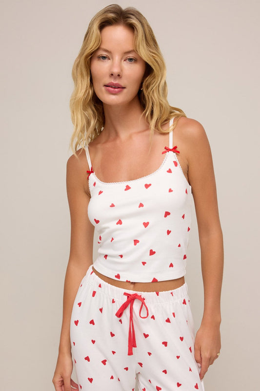 Camille Heart Pajama Set